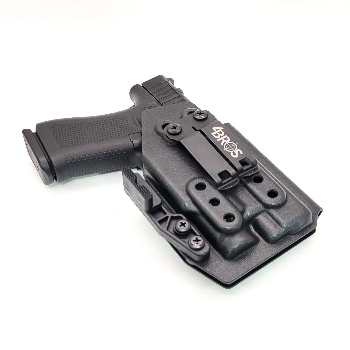 For the best IWB Kydex Inside Waistband Holster for the Glock 43X MOS, 48 MOS, 43X Rail, or 48 Rail pistols & Streamlight TLR-7 Sub shop Four Brothers Holsters.