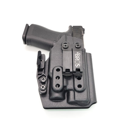 For the best IWB Kydex Inside Waistband Holster for the Glock 43X MOS, 48 MOS, 43X Rail, or 48 Rail pistols & Streamlight TLR-7 Sub shop Four Brothers Holsters.