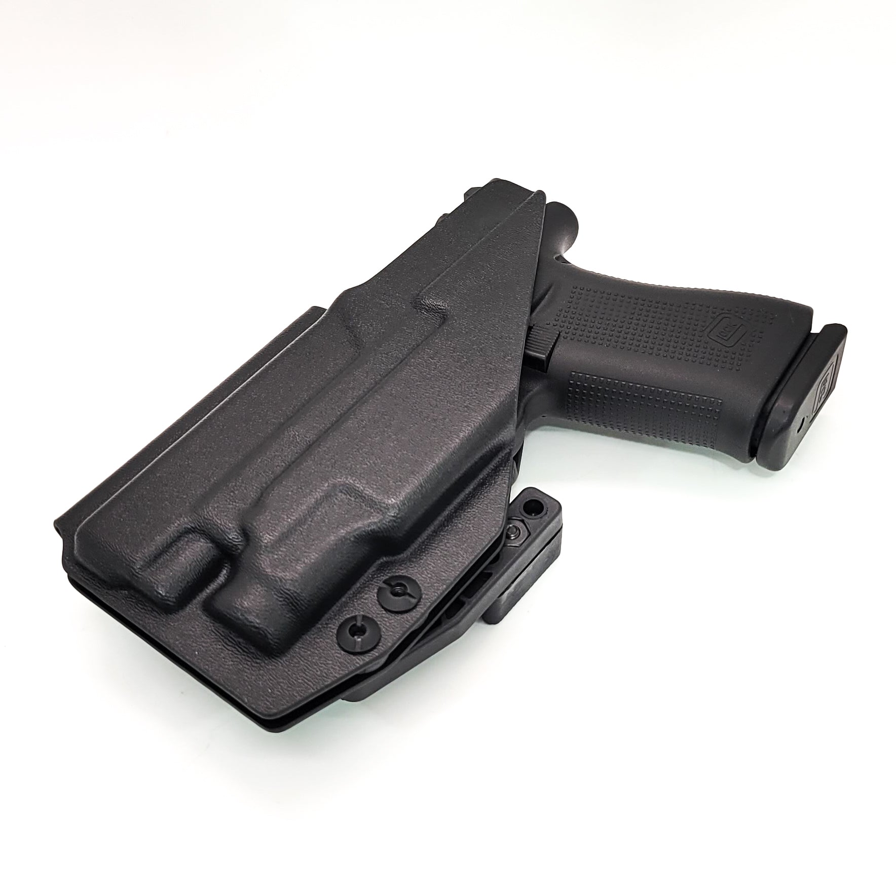 For the best IWB Kydex Inside Waistband Holster for the Glock 43X MOS, 48 MOS, 43X Rail, or 48 Rail pistols & Streamlight TLR-7 Sub shop Four Brothers Holsters.