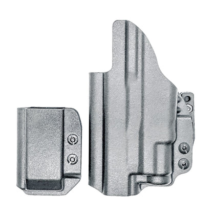 Four Brothers Holsters Inside Waistband IWB Holster & Magazine Carrier combo for the Glock 43X & 48 MOS with SureFire XC3 Sub.