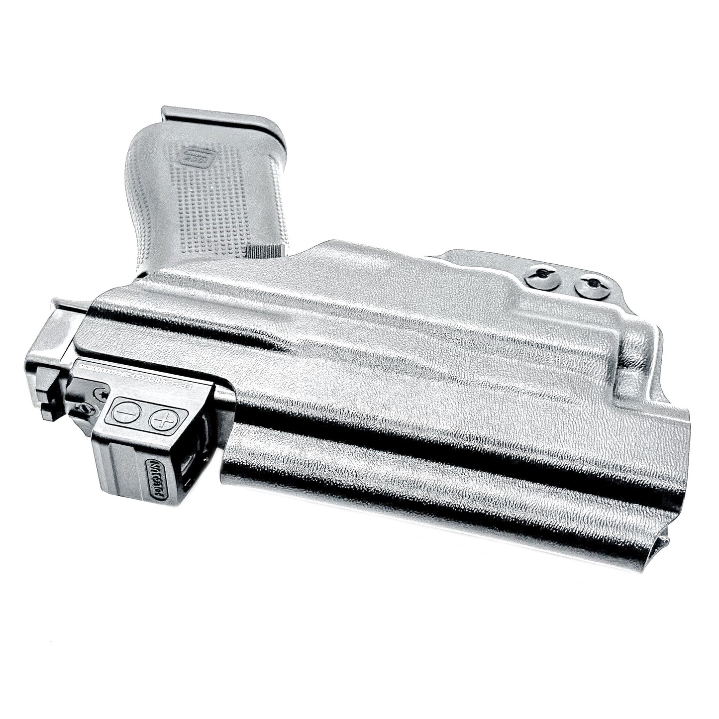 For the best IWB Kydex Inside Waistband Holster for the Glock 43X MOS, 48 MOS, 43X, or 48 pistols & SureFire XC3 Sub shop Four Brothers Holsters.