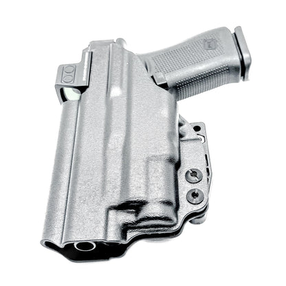 For the best IWB Kydex Inside Waistband Holster for the Glock 43X MOS, 48 MOS, 43X, or 48 pistols & SureFire XC3 Sub shop Four Brothers Holsters.