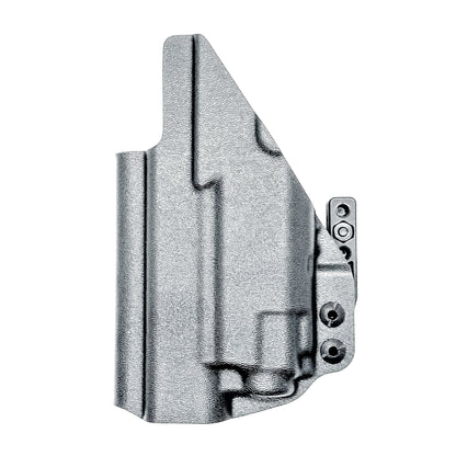 Black Inside Waistband Holster IWB for the Glock 43X MOS, 48 MOS, 43X Rail, or 48 Rail pistol & Streamlight TLR-8 HL-X Sub with DCC Monoblock and a Modwing.