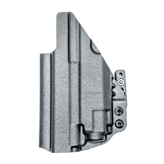 Black Inside Waistband Holster IWB for the Glock 43X MOS, 48 MOS, 43X Rail, or 48 Rail pistol & Streamlight TLR-8 Sub with DCC Monoblock and a Modwing.