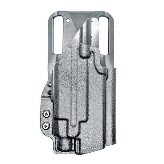 Glock 45 with TLR-7 HL-X light Duty and Competition Holster in black