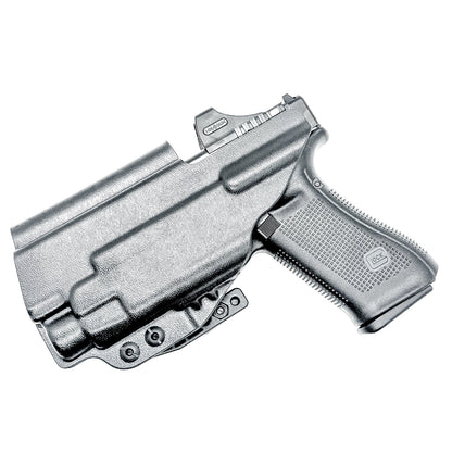 Black IWB Holster for Glock 45 with Streamlight TLR-7 HL-X shown with DCC Monoblock and Modwing.