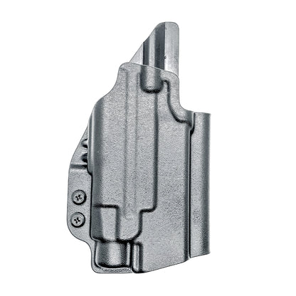 Black OWB Holster for the Glock 45 with TLR-7 HL-X in black with 4BROS 1.5" Slide.
