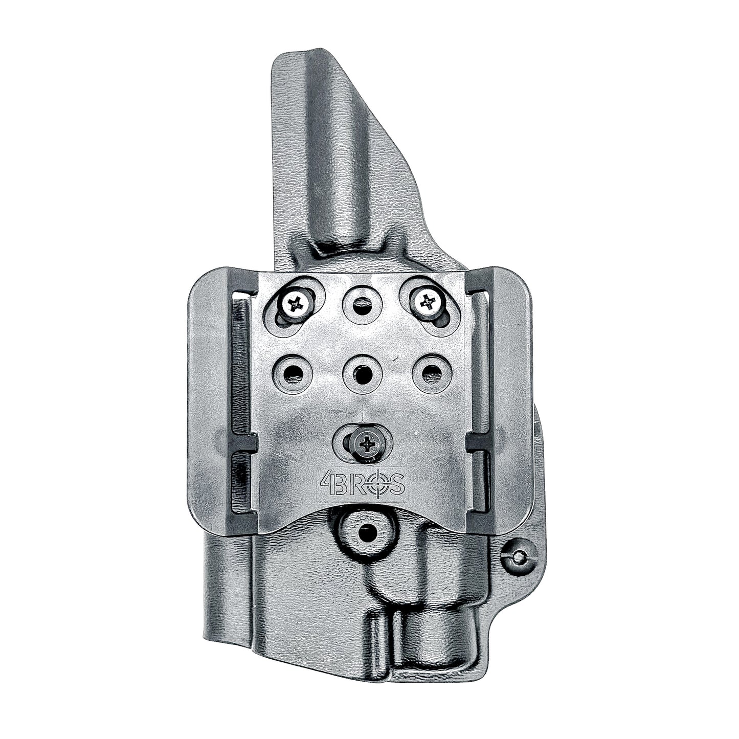 Black OWB Holster for the Glock 45 with TLR-7 HL-X in black with 4BROS 1.5" Slide.