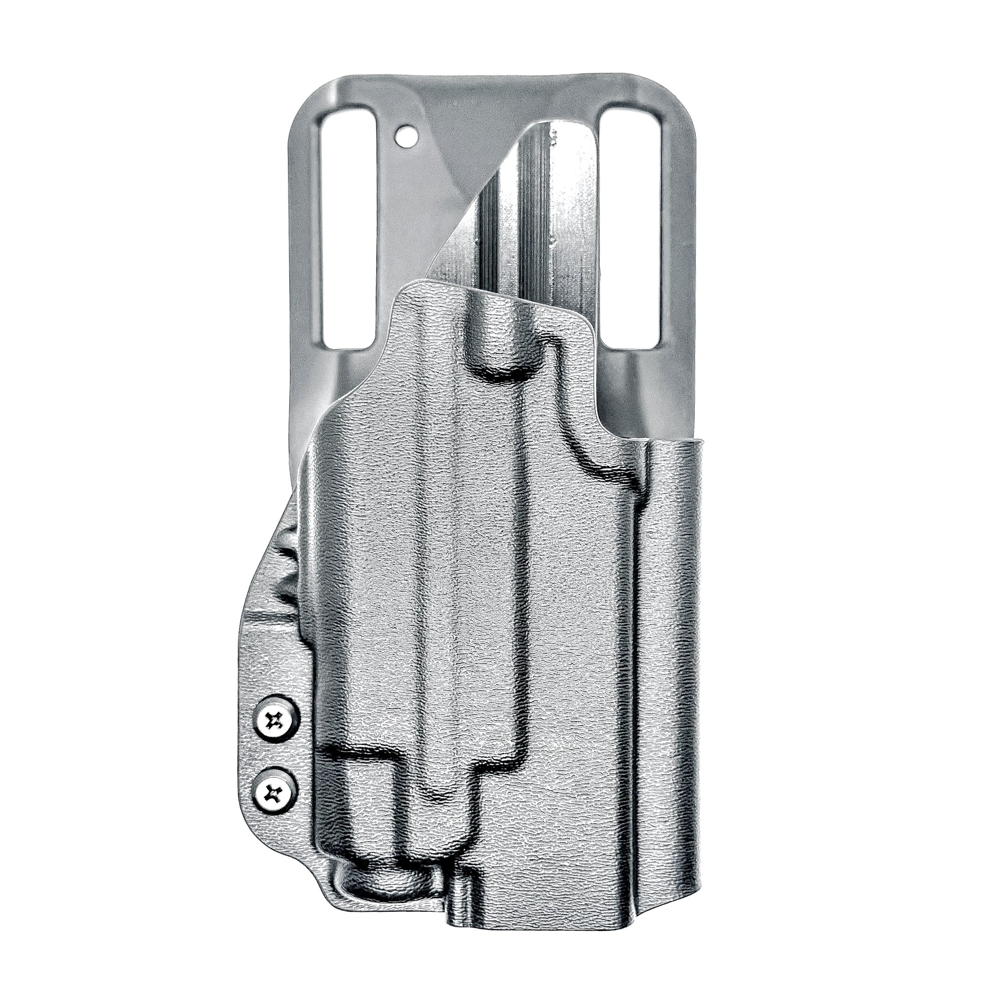 Glock 45 TLR-7 OWB Holster. Outside Waistband light duty & competition holster for Glock 45 Gen 5, Gen 6, Gen V with TLR-7 A or TLR-7 X.
