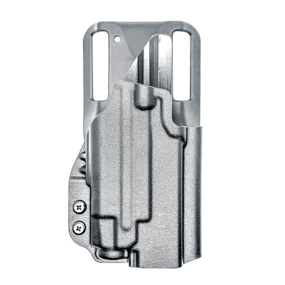 Glock 45 TLR-7 OWB Holster. Outside Waistband light duty & competition holster for Glock 45 Gen 5, Gen 6, Gen V with TLR-7 A or TLR-7 X.
