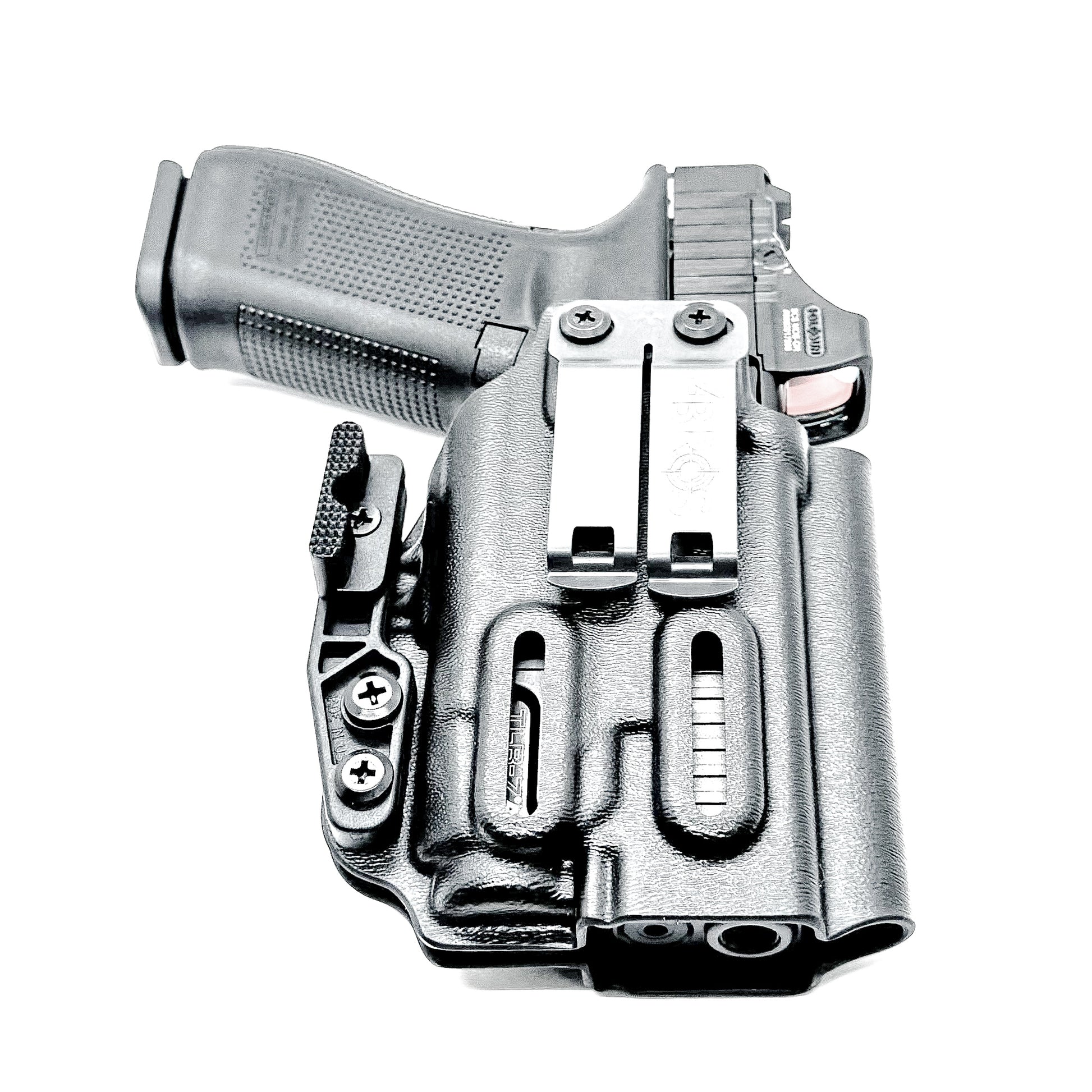 Glock 45 TLR-7 IWB Holster for concealed carry. Durable Inside Waistband holster fits Glock 45 Gen 5, Gen 6, Gen V with TLR-7 A or TLR-7 X. 
