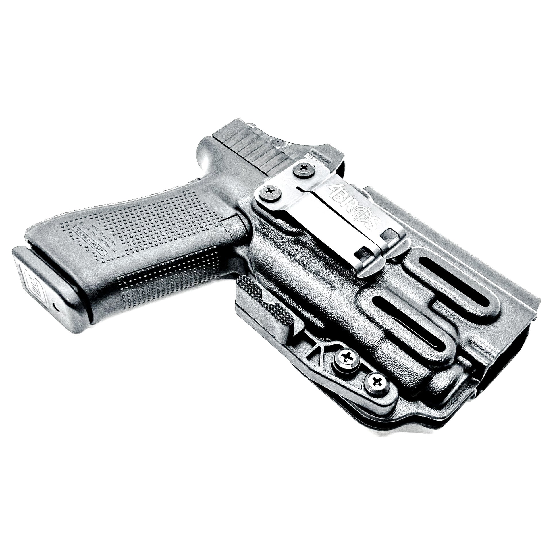 Glock 45 TLR-7 IWB Holster for concealed carry. Durable Inside Waistband holster fits Glock 45 Gen 5, Gen 6, Gen V with TLR-7 A or TLR-7 X. 