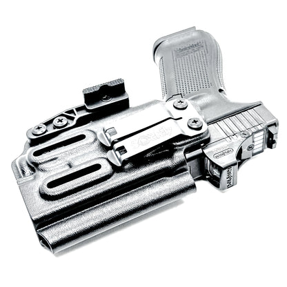 Glock 45 TLR-7 IWB Holster for concealed carry. Durable Inside Waistband holster fits Glock 45 Gen 5, Gen 6, Gen V with TLR-7 A or TLR-7 X. 