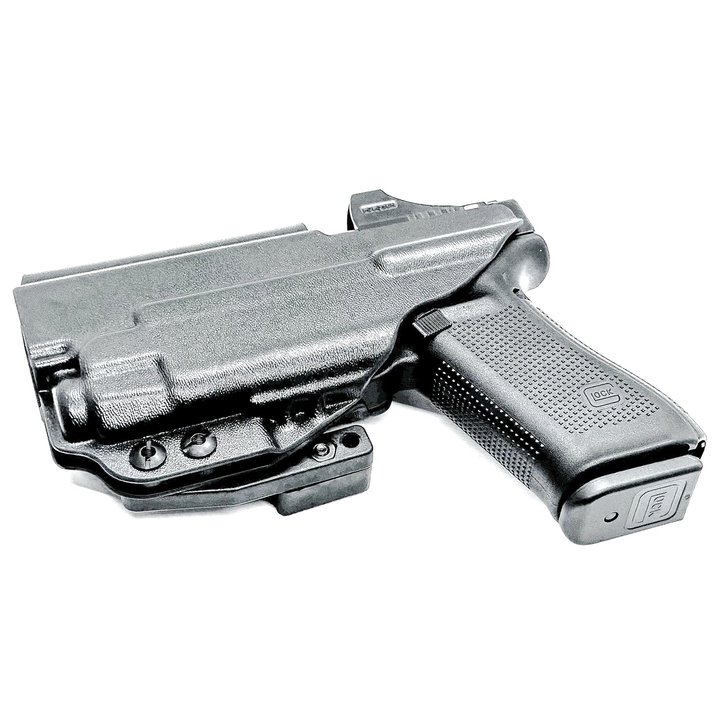Glock 45 TLR-7 IWB Holster for concealed carry. Durable Inside Waistband holster fits Glock 45 Gen 5, Gen 6, Gen V with TLR-7 A or TLR-7 X. 
