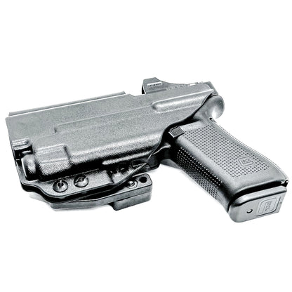 Glock 45 TLR-7 IWB Holster for concealed carry. Durable Inside Waistband holster fits Glock 45 Gen 5, Gen 6, Gen V with TLR-7 A or TLR-7 X. 