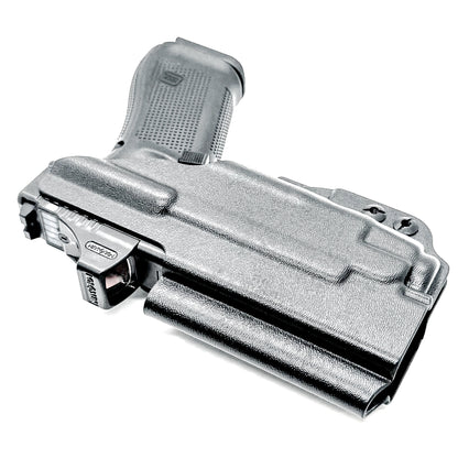 Glock 45 TLR-7 IWB Holster for concealed carry. Durable Inside Waistband holster fits Glock 45 Gen 5, Gen 6, Gen V with TLR-7 A or TLR-7 X. 