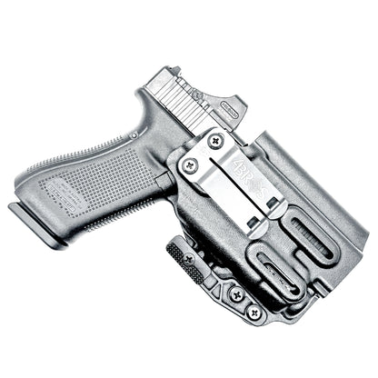 Glock 45 TLR-7 IWB Holster for concealed carry. Durable Inside Waistband holster fits Glock 45 Gen 5, Gen 6, Gen V with TLR-7 A or TLR-7 X. 