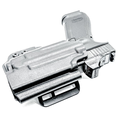 Glock 45 TLR-7 OWB Holster for Streamlight TLR-7 A or TLR-7 X. Durable Outside Waistband carry holster for Glock 45 Gen 5, Gen 6, and Gen V.