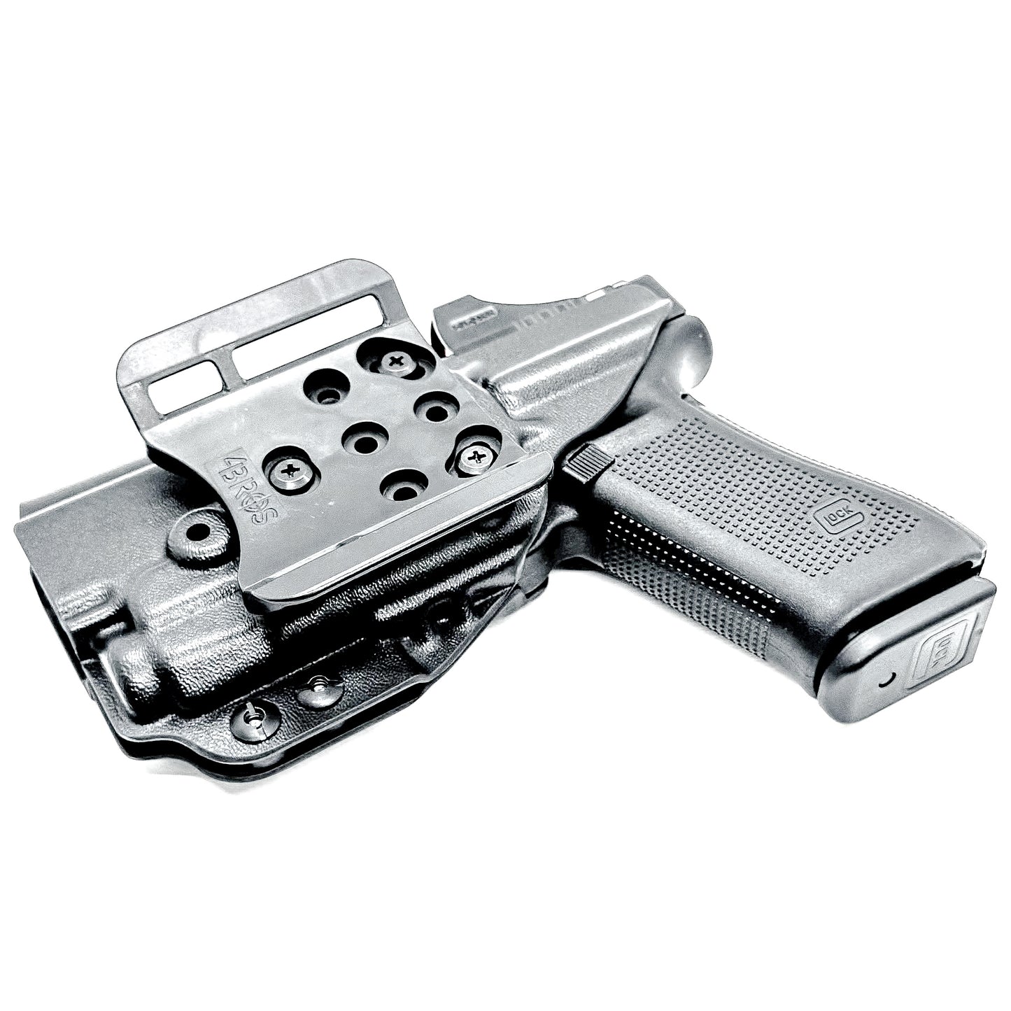 Glock 45 TLR-7 OWB Holster for Streamlight TLR-7 A or TLR-7 X. Durable Outside Waistband carry holster for Glock 45 Gen 5, Gen 6, and Gen V.
