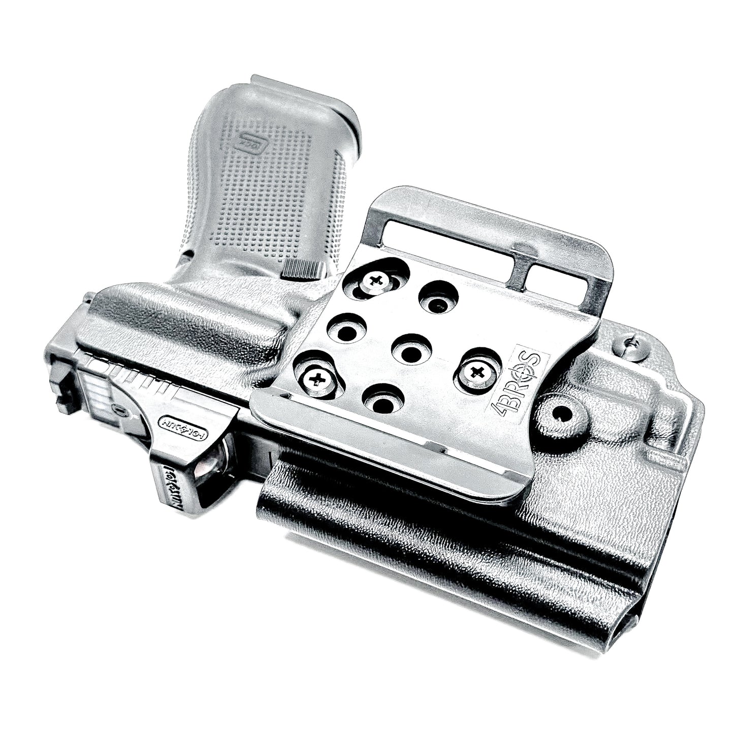 Glock 45 TLR-7 OWB Holster for Streamlight TLR-7 A or TLR-7 X. Durable Outside Waistband carry holster for Glock 45 Gen 5, Gen 6, and Gen V.