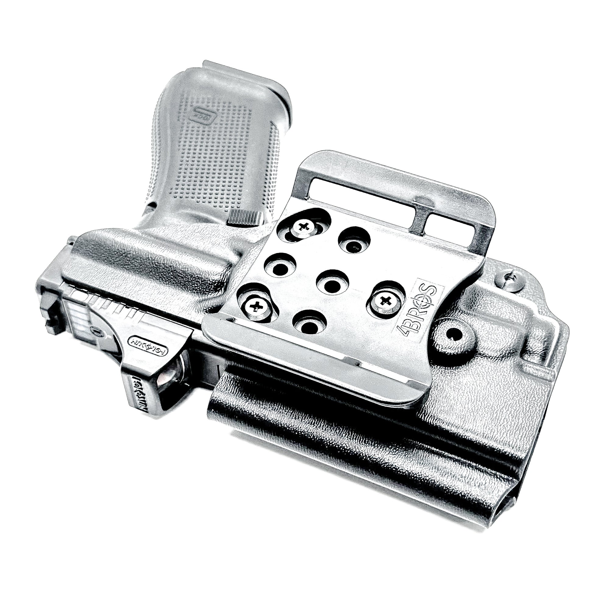 Glock 45 TLR-7 OWB Holster for Streamlight TLR-7 A or TLR-7 X. Durable Outside Waistband carry holster for Glock 45 Gen 5, Gen 6, and Gen V.
