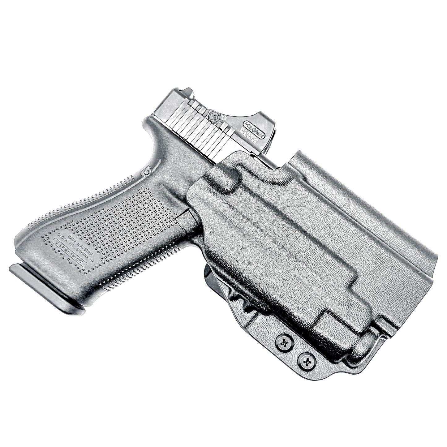 Glock 45 TLR-7 OWB Holster for Streamlight TLR-7 A or TLR-7 X. Durable Outside Waistband carry holster for Glock 45 Gen 5, Gen 6, and Gen V.