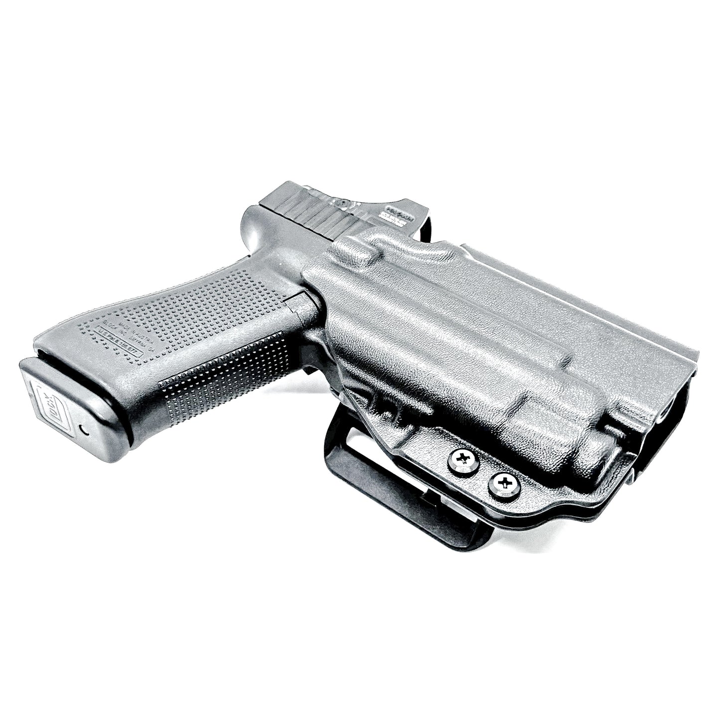 Glock 45 TLR-7 OWB Holster for Streamlight TLR-7 A or TLR-7 X. Durable Outside Waistband carry holster for Glock 45 Gen 5, Gen 6, and Gen V.