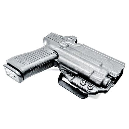 Glock 45 TLR-7 OWB Holster for Streamlight TLR-7 A or TLR-7 X. Durable Outside Waistband carry holster for Glock 45 Gen 5, Gen 6, and Gen V.