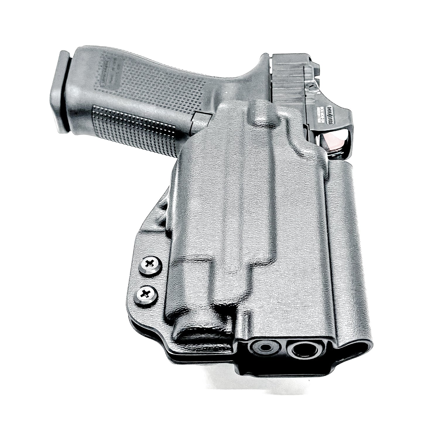 Glock 45 TLR-7 OWB Holster for Streamlight TLR-7 A or TLR-7 X. Durable Outside Waistband carry holster for Glock 45 Gen 5, Gen 6, and Gen V.