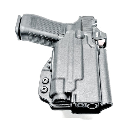 Glock 45 TLR-7 OWB Holster for Streamlight TLR-7 A or TLR-7 X. Durable Outside Waistband carry holster for Glock 45 Gen 5, Gen 6, and Gen V.