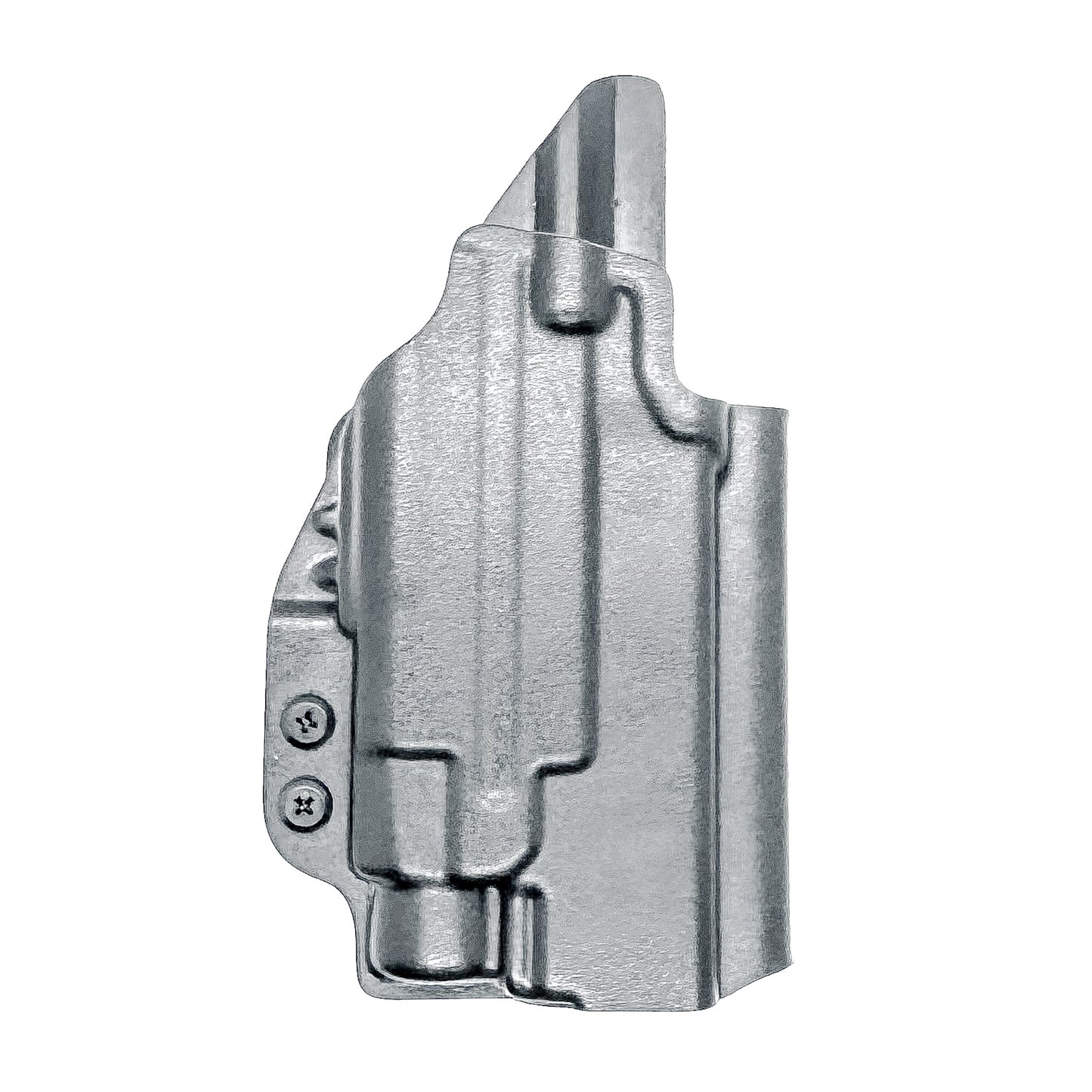 Glock 47 Gen 5 OWB holster for Streamlight TLR-7 A, TLR-7 X, & TLR-7 HL-X. Durable Outside Waistband carry in black with 4BROS 1.5" Belt Slide.