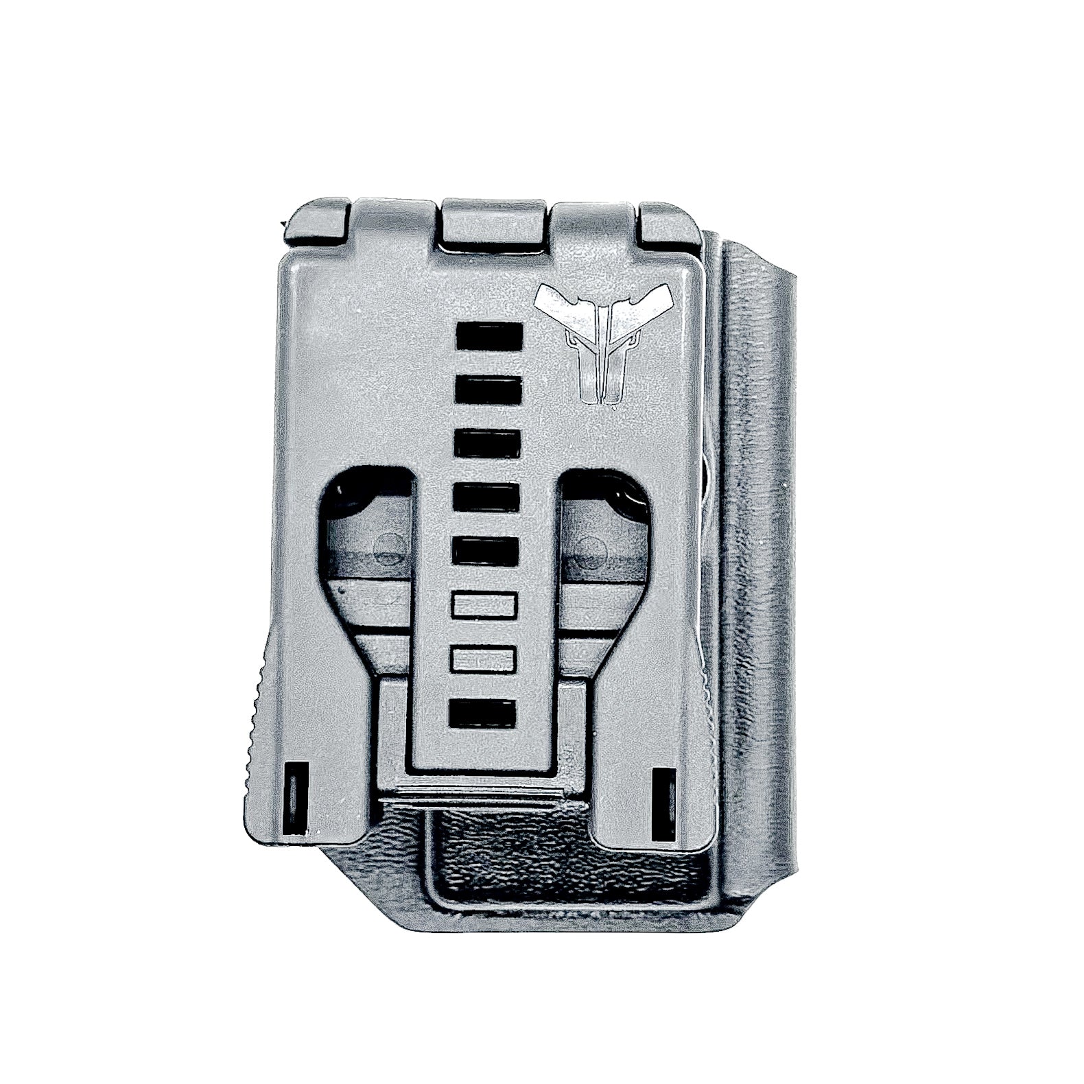 Black Kydex OWB Outside Waistband magazine carrier, holster, or pouch for Glock 9mm & 40 from Four Brothers Holsters. 