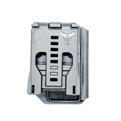 Black Kydex OWB Outside Waistband magazine carrier, holster, or pouch for Glock 9mm & 40 from Four Brothers Holsters. 