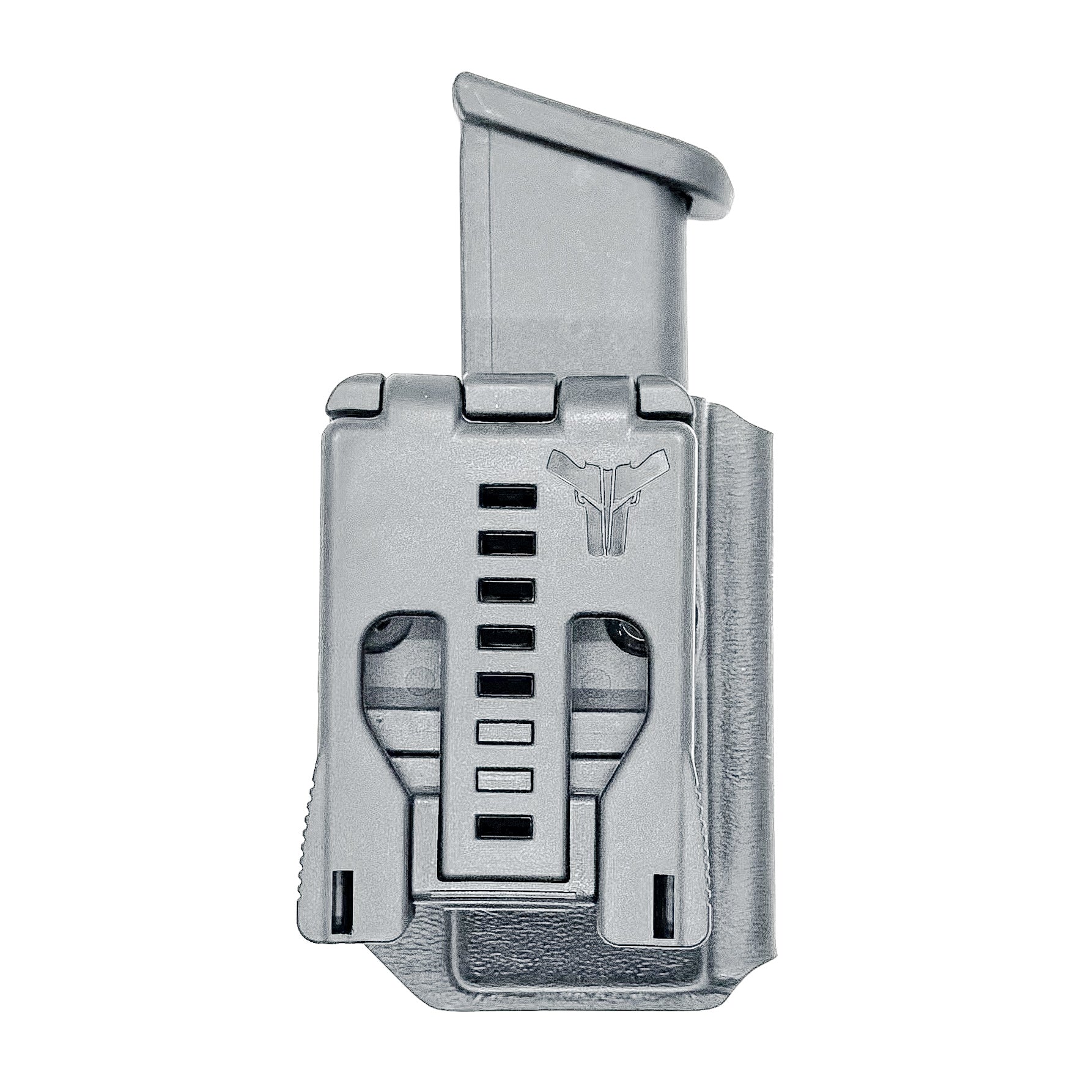 Black Kydex OWB Outside Waistband magazine carrier, holster, or pouch for Glock 9mm & 40 from Four Brothers Holsters. 