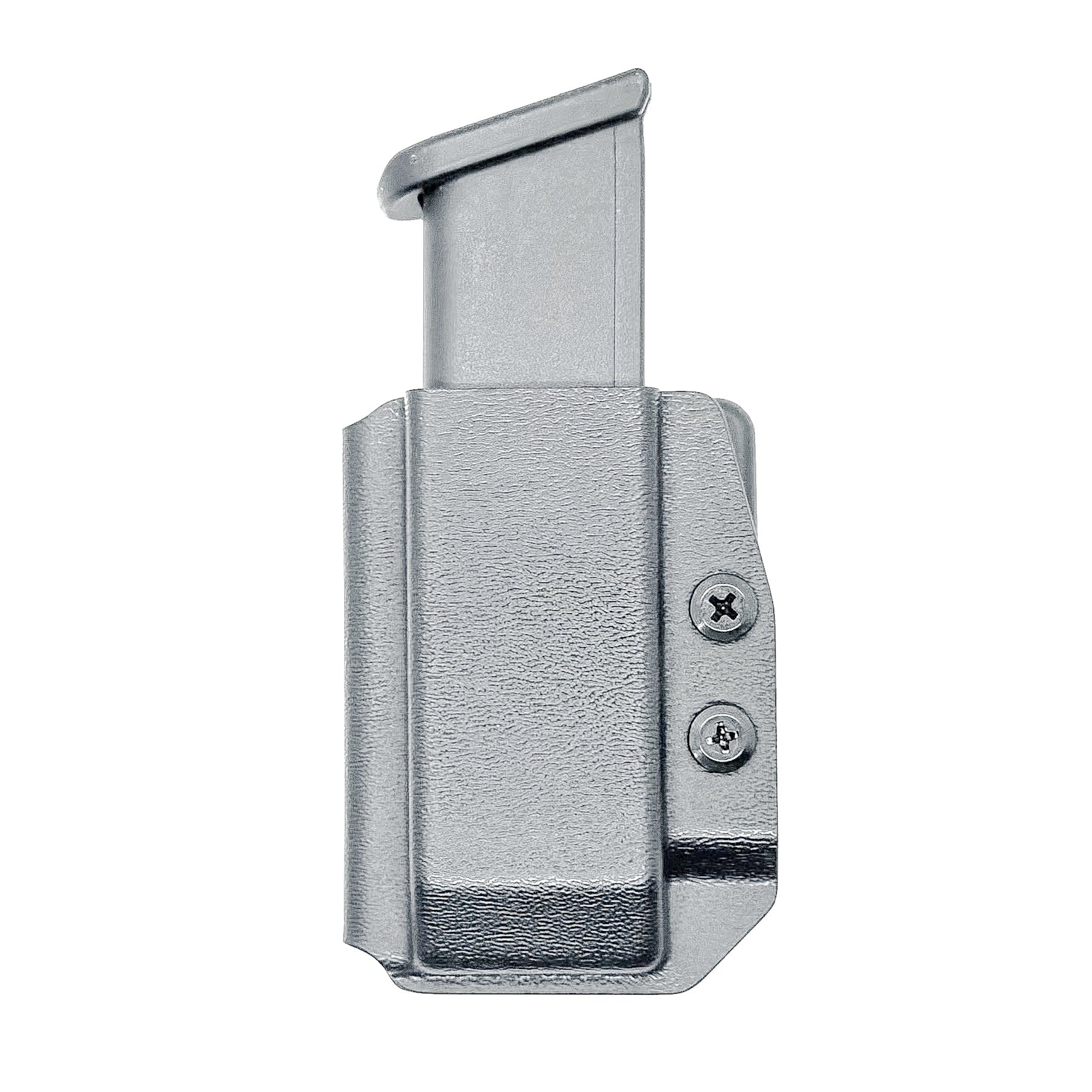 Black Kydex OWB Outside Waistband magazine carrier, holster, or pouch for Glock 9mm & 40 from Four Brothers Holsters. 