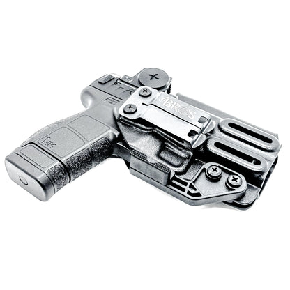 IWB AIWB Kydex Inside Waistband Holster for the Heckler & Koch H&K VP9CC Micro-Compact Pistol, from Four Brothers 4BROS Holsters