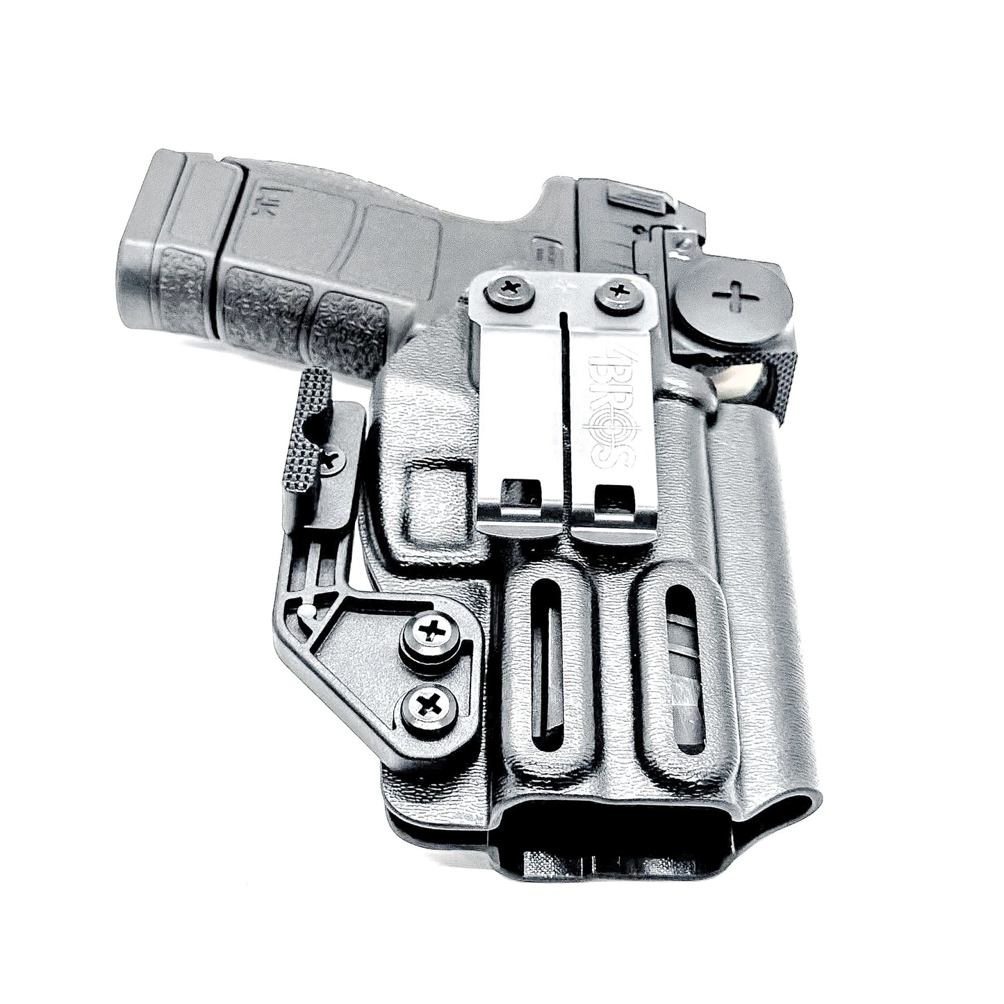 IWB AIWB Kydex Inside Waistband Holster for the Heckler & Koch H&K VP9CC Micro-Compact Pistol, from Four Brothers 4BROS Holsters