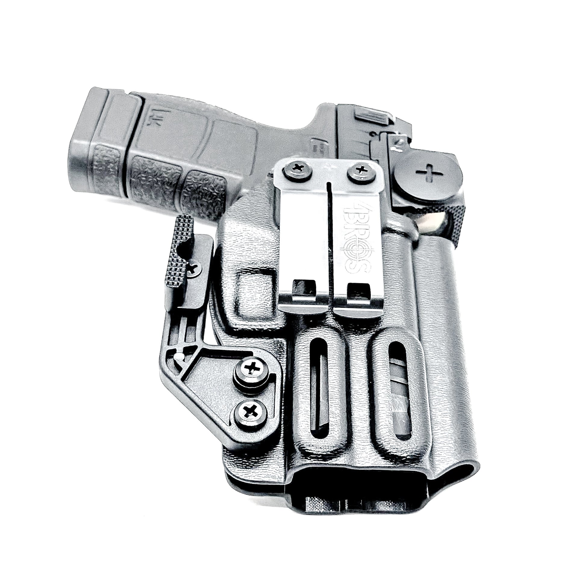 IWB AIWB Kydex Inside Waistband Holster for the Heckler & Koch H&K VP9CC Micro-Compact Pistol, from Four Brothers 4BROS Holsters