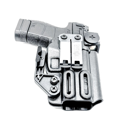 IWB AIWB Kydex Inside Waistband Holster for the Heckler & Koch H&K VP9CC Micro-Compact Pistol, from Four Brothers 4BROS Holsters