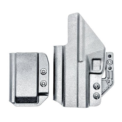 H&K VP9CC IWB holster and magazine carrier combo. Complete Inside Waistband carry system with adjustable retention, optics compatibility, and comfort