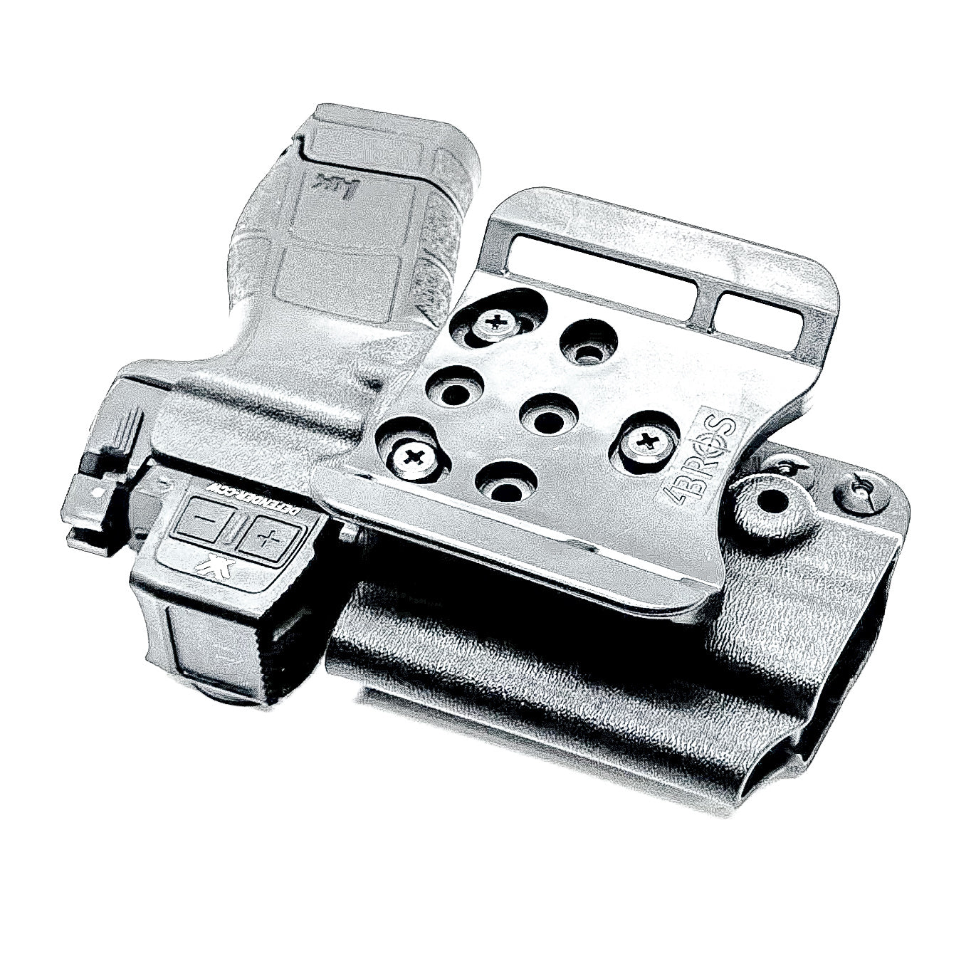 Outside Waistband OWB Holster for the Heckler & Koch H&K VP9CC micro-compact from Four Brothers 4BROS Holsters