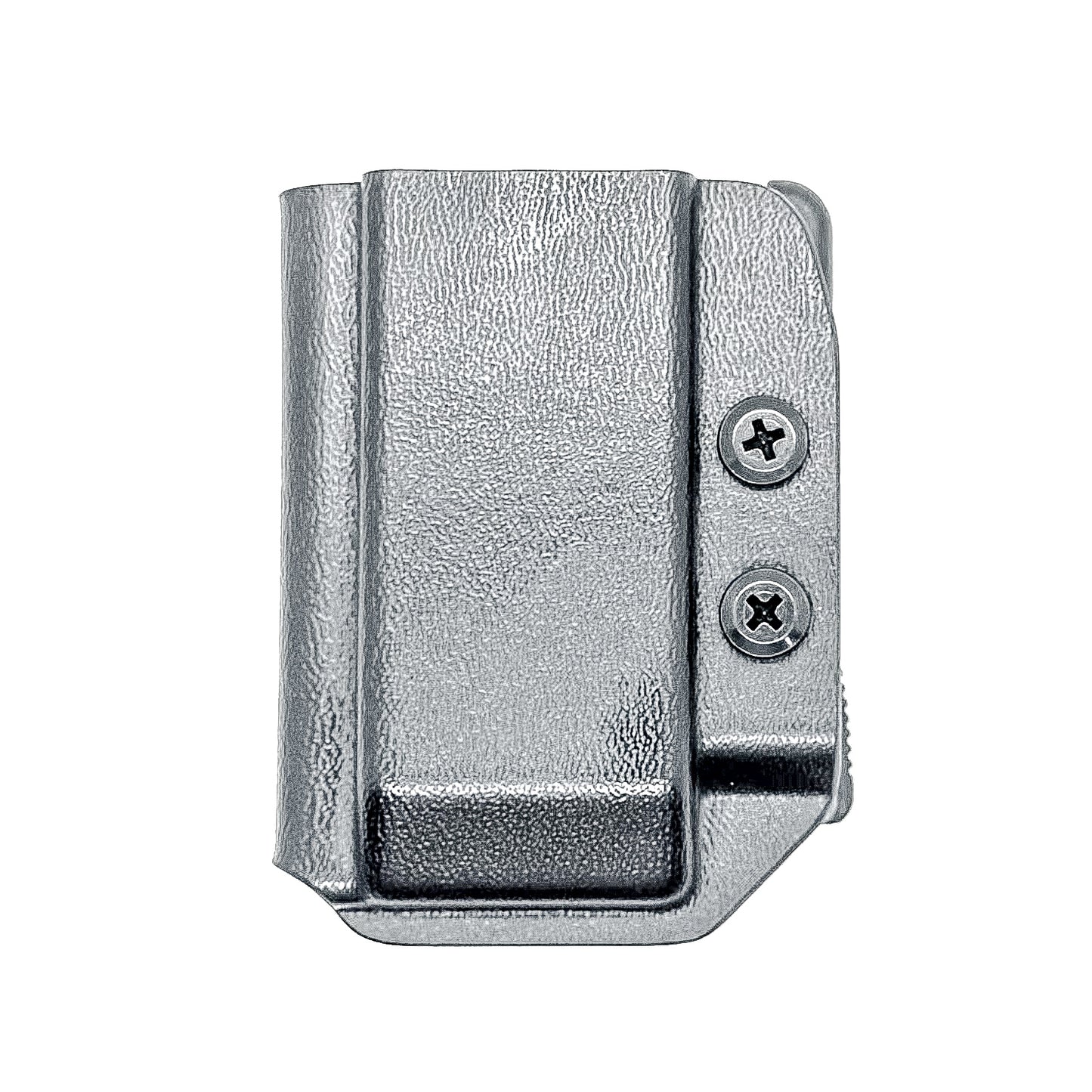 H&K VP9CC OWB Magazine Carrier for Outside Waistband carry. Adjustable retention, ambidextrous setup, cant adjustment, and USA-made durability