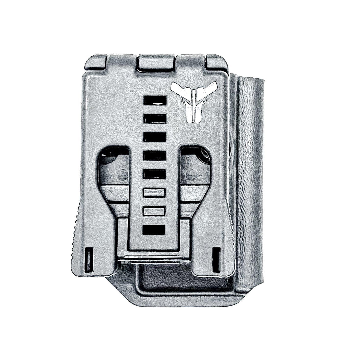 H&K VP9CC OWB Magazine Carrier for Outside Waistband carry. Adjustable retention, ambidextrous setup, cant adjustment, and USA-made durability