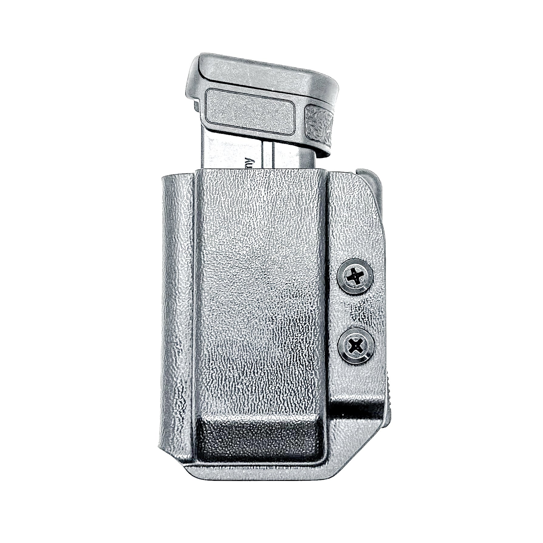 H&K VP9CC OWB Magazine Carrier for Outside Waistband carry. Adjustable retention, ambidextrous setup, cant adjustment, and USA-made durability