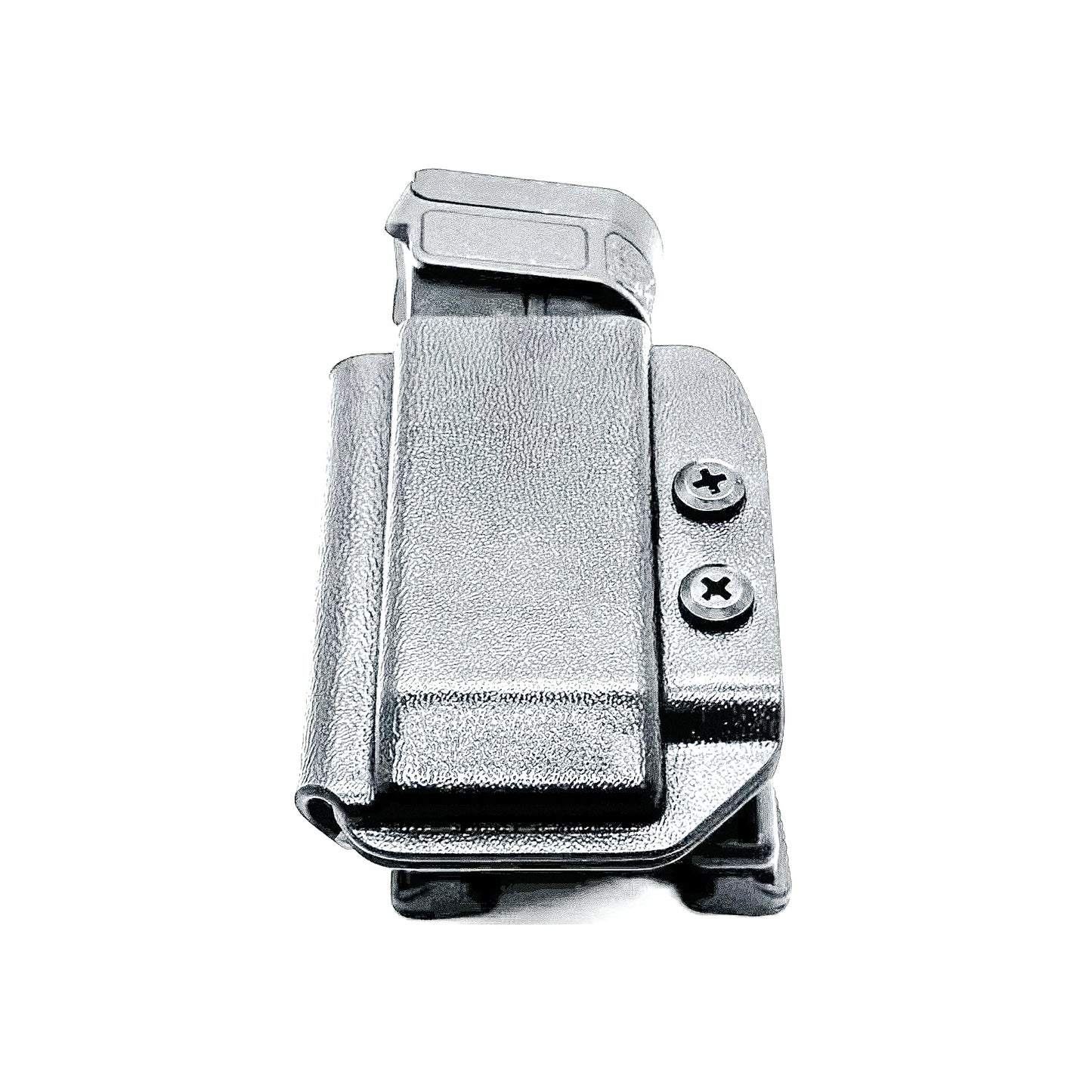 H&K VP9CC OWB Magazine Carrier for Outside Waistband carry. Adjustable retention, ambidextrous setup, cant adjustment, and USA-made durability