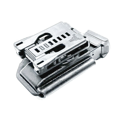 H&K VP9CC OWB Magazine Carrier for Outside Waistband carry. Adjustable retention, ambidextrous setup, cant adjustment, and USA-made durability