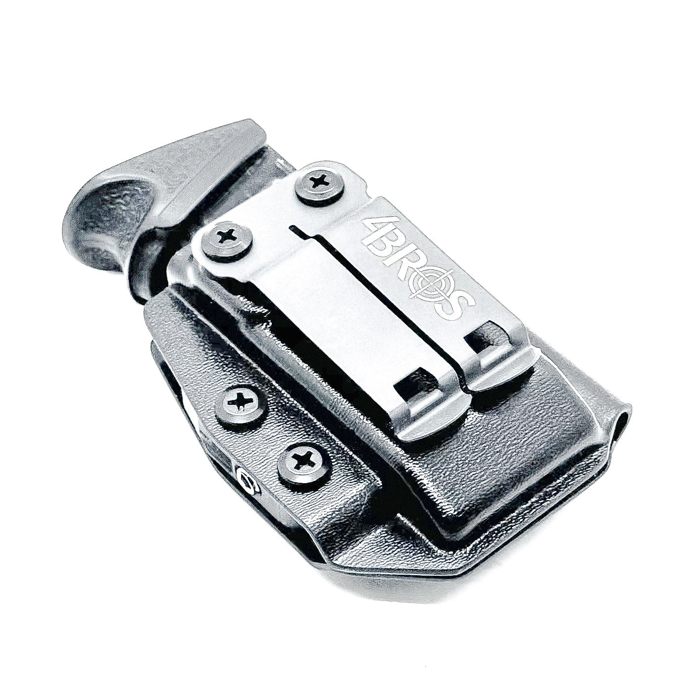 Black inside Waistband IWB AIWB H&K VP9 and VP40 magazine carrier, holster, & pouch from Four Brothers 4BROS Holsters.  Proudly made in the USA.