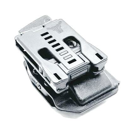 Black Kydex OWB Outside Waistband magazine carrier, holster or pouch for H&K 9mm & 40 from Four Brothers 4BROS Holsters.