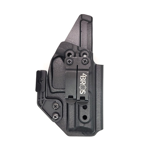 For the best IWB AIWB Kydex Inside Waistband Holster for the Heckler & Koch H&K VP9 and VP9SK, shop Four Brothers 4BROS Holsters.  Proudly made in the USA.