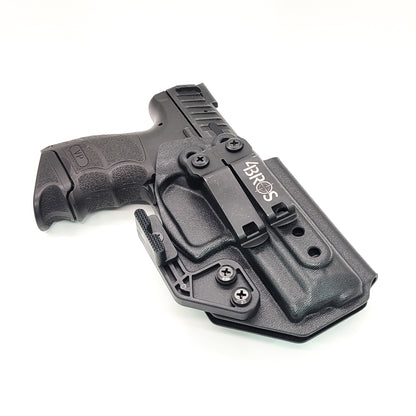 For the best IWB AIWB Kydex Inside Waistband Holster for the Heckler & Koch H&K VP9 and VP9SK, shop Four Brothers 4BROS Holsters.  Proudly made in the USA.